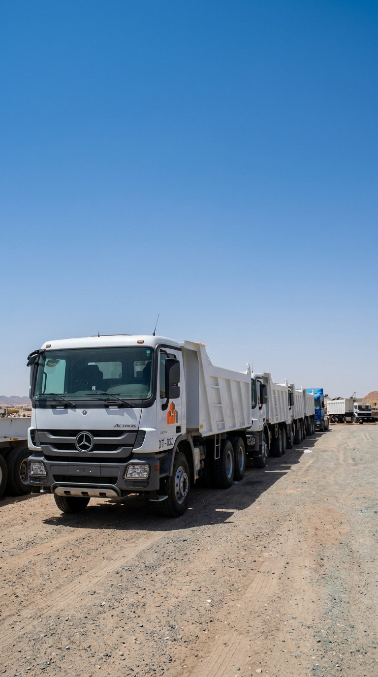 الخدمات اللوجستية وتأمين المواد